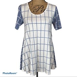 LuLaRoe Perfect T Geometric Print Tee XXS NWT